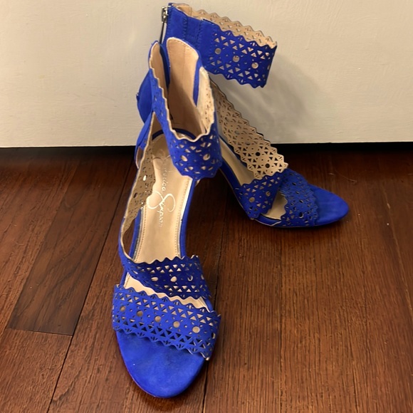 Jessica Simpson Shoes - Jessica Simpson royal blue heels
